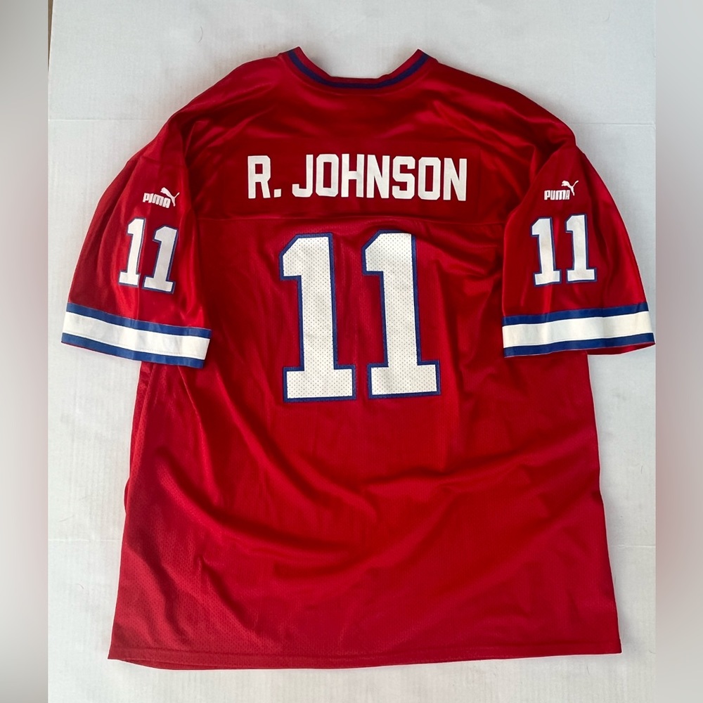 Rob Johnson Buffalo Bills Jersey : Red : Size 2XL